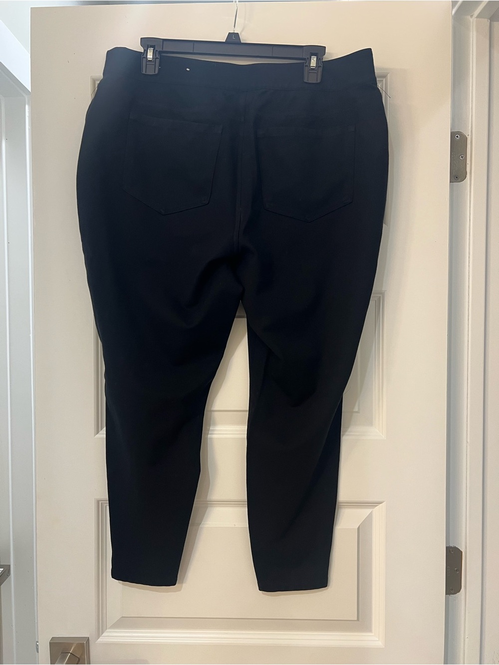 Lane Bryant Women’s Plus Size 18/20 Black Pull-On Stretch Slim Leg Pants